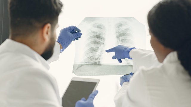 Pulmonary embolism occurs when a blood clot blocks a lung artery