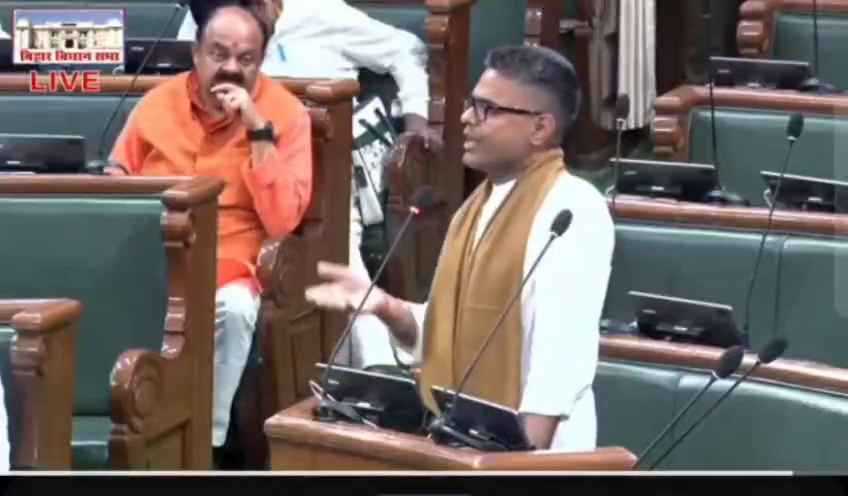 'समय आ गया है, शराबबंदी की समीक्षा हो...' : CM नीतीश के सामने ही बिहार विधानसभा में NDA विधायक ने की मांग