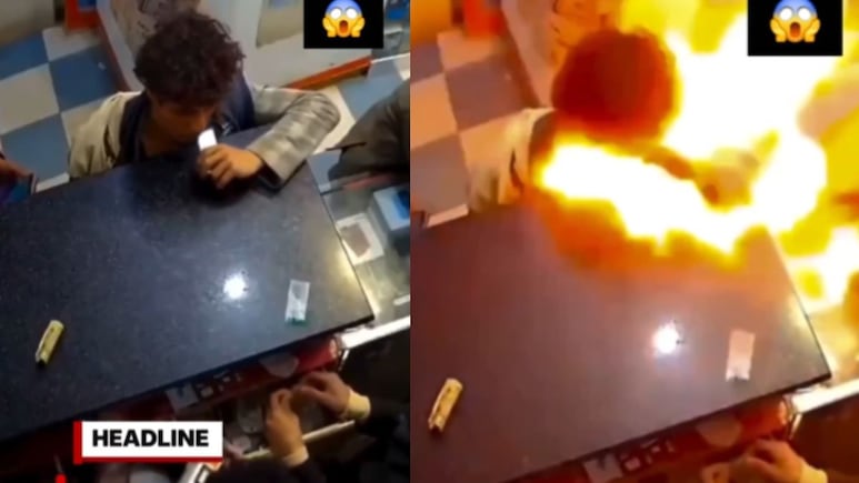 'एक छोटी सी गलती, जान को खतरा', बच्चे के मुंह में फटी फोन की बैटरी, CCTV में कैद हुआ हादसा, Video Viral