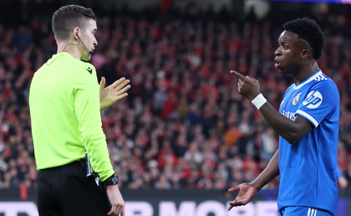 "Racist Cowards": Vinicius Jr Accuses Benfica Player Of Racial Taunt In Real Madrid Win