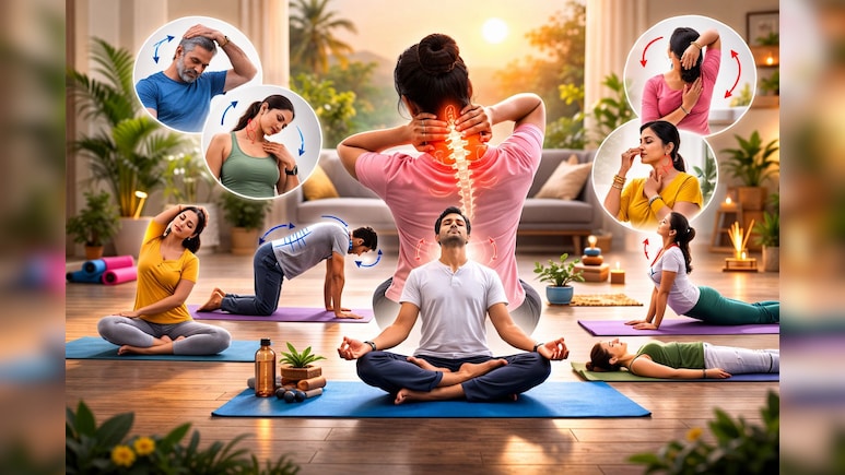 गर्दन दर्द से परेशान हैं? 7 योग जो दिलाएंगे सर्वाइकल स्पॉन्डिलोसिस से जल्द राहत, बनाएं डेली रूटीन का हिस्सा