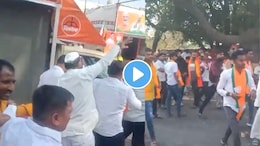 Sangli News : गोपीचंद पडळकरांच्या समर्थकांकडून शिंदे गटाच्या गाड्यांची तोडफोड, सभेच्या ठिकाणी काय घडलं? Video