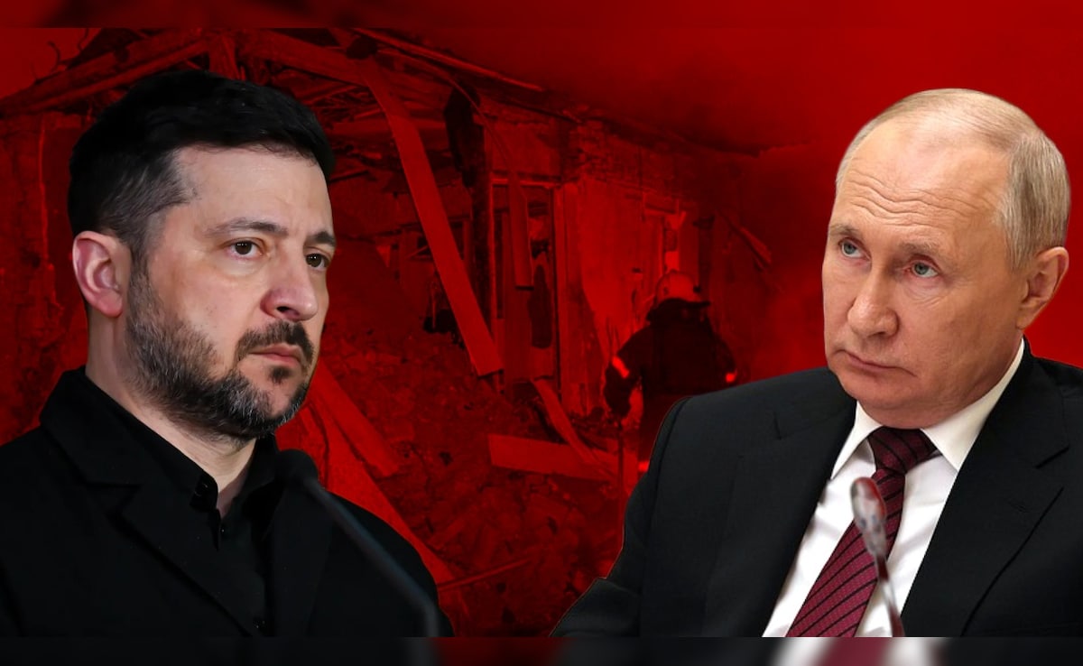 इधर अमेरिका-यूक्रेन सुलह के रास्ते खोज रहे, उधर पुतिन ने 459 ड्रोन-मिसाइलें दाग मचाई तबाही