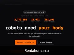 "Robots Need Your Body": New Site Lets AI Rent Human Labour