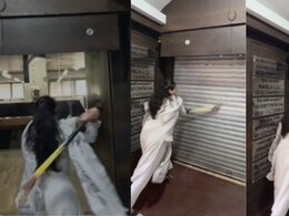 VIDEO: 'तुम घाटी लोग...' मुंबईतील बड्या बिल्डरला 'ते' शब्द भोवले; संतापलेल्या कार्यकर्त्यांचा ऑफिसमध्ये राडा