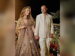 "Almost The Dhawans": Shikhar Dhawan Posts 'Sangeet Night' Photo With Fiancee Sophie Shine