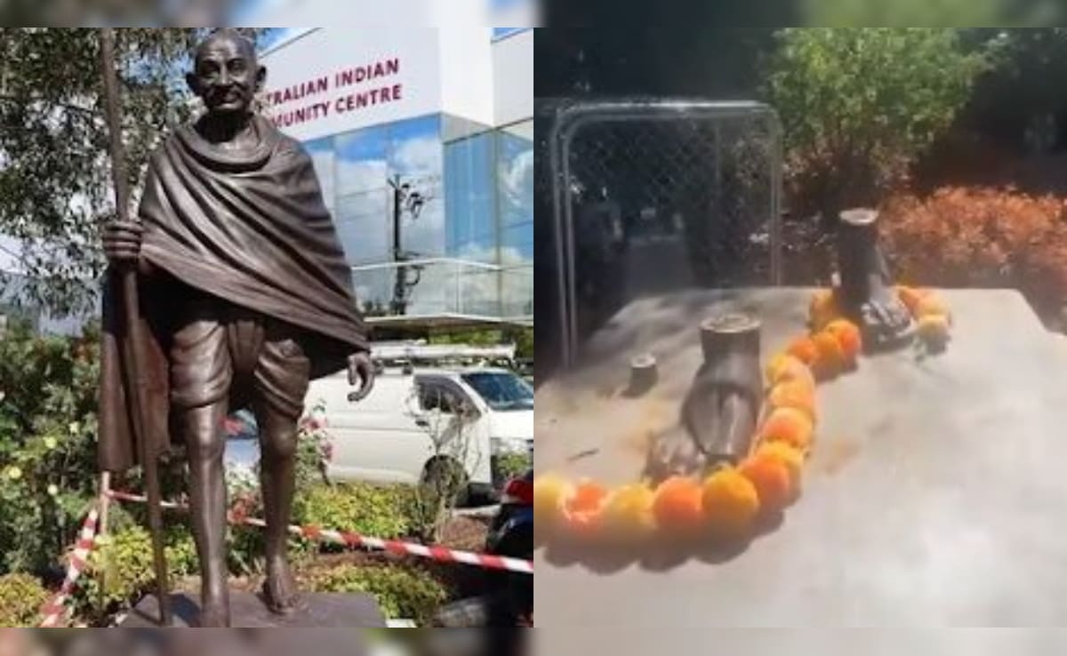 How Thieves In Australia Stole 420 Kg Gandhi Statue In Melbourne