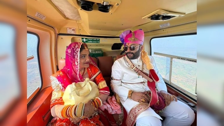 सतना में शाही विदाई: पिता ने हेलीकॉप्टर से पूरी की बेटी की आखिरी इच्छा, नागौद बना ऐतिहासिक पल का गवाह