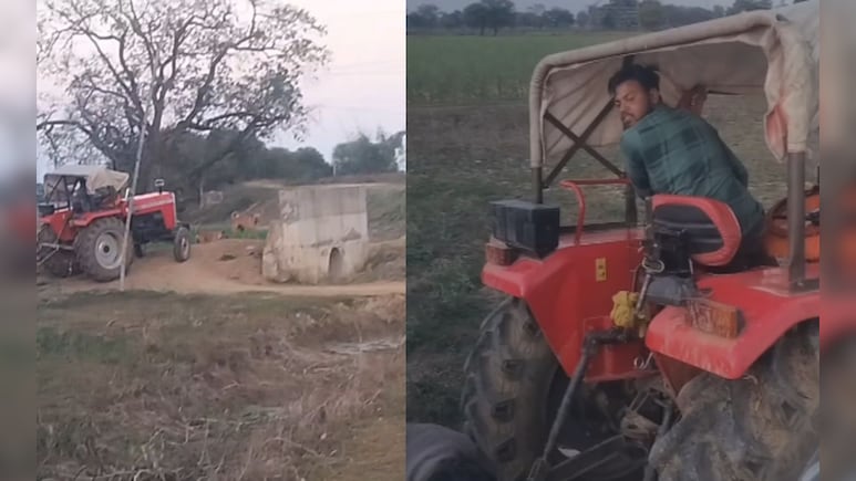 Madhya Pradesh: मैहर में मृत गाय को ट्रैक्टर से घसीटने का वीडियो वायरल, जनाक्रोश भड़का