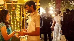 Rashmika Mandanna And Vijay Deverakonda's First Hand-In-Hand Moment From Sangeet Goes Viral