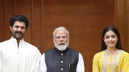 Photos Of Vijay Deverakonda And Rashmika Mandanna Meeting PM Modi Go Viral After Wedding