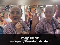 Watch: Elderly Woman, 89, Sells Bracelets In Mumbai Local Train, Inspires Internet