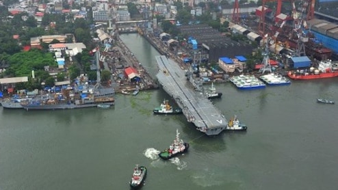 Cochin Shipyard Shares Jump 7% After Rs 5,000 Crore Order For Indian Navy