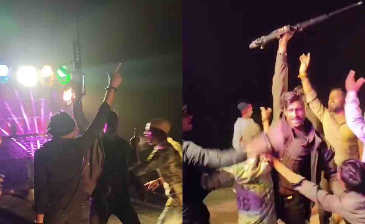 हाथ में राइफल और भोजपुरी गाने पर डांस... बिहार से सामने आया एक और चौंकाने वाला वीडियो