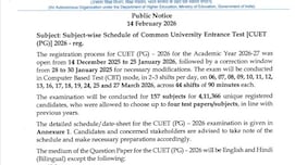 CUET PG 2026 Time Table: जारी हुआ परीक्षा का पूरा शेड्यूल, जानें कब है आपका एग्जाम और कैसे करें डाउनलोड