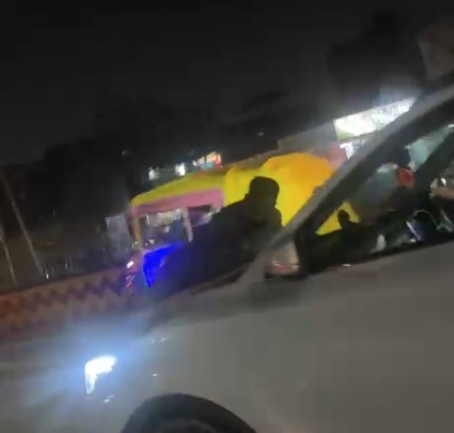 Video: Retired Army Officer On Bonnet, Man Drives For A Km After Road Rage