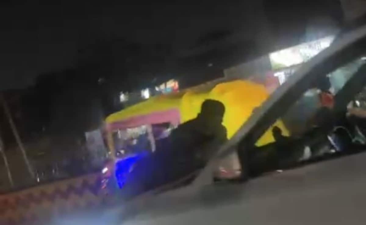 Video: Retired Army Officer On Bonnet, Man Drives For A Km After Road Rage