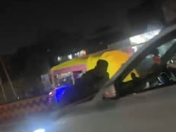 Video: Retired Army Officer On Bonnet, Man Drives For A Km After Road Rage