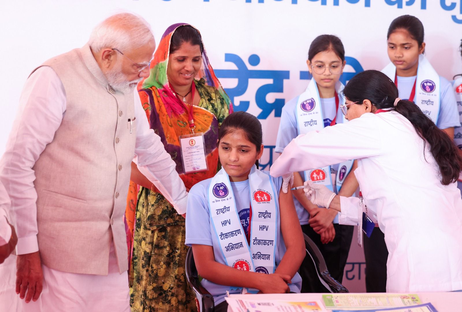 Free HPV Vaccine For 1.15 Crore 14-Year-Old Girls Every Year: PM Launches Mission