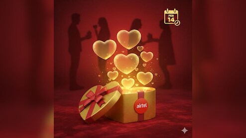 Airtel लाया यूजर्स के लिए वैलेंटाइन फीचर, रिचार्ज के साथ भेज सकेंगे अपने दिल का हाल