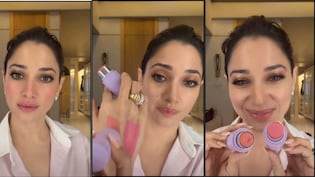 तमन्ना भाटिया ने बताया अपना ब्लश और लिप ग्लो सीक्रेट, उनका ये नेचुरल ब्यूटी टिप फॉलो कर पाएं नेचुरल पिंक ग्लो