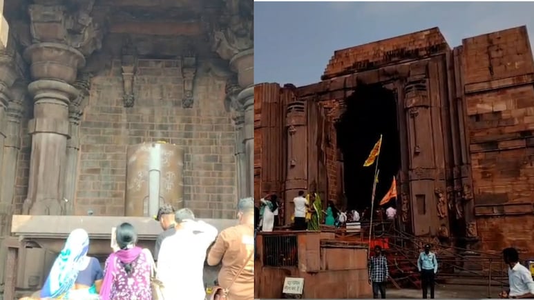 भोजपुर शिव मंदिर में सुरक्षा के विशेष इंतजाम: 300 पुलिस-जवान तैनात, पहुंचेंगे लाखों श्रद्धालु, रूट डायवर्ट; यहां बनाईं पार्किंग