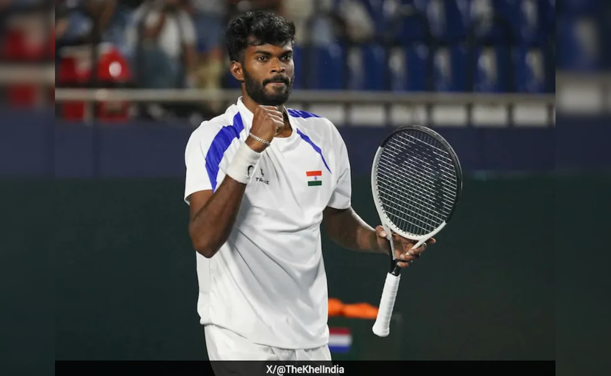 Who Is Dhakshineswar Suresh? Meet Indias New 6ft 5in Tall Davis Cup Hero