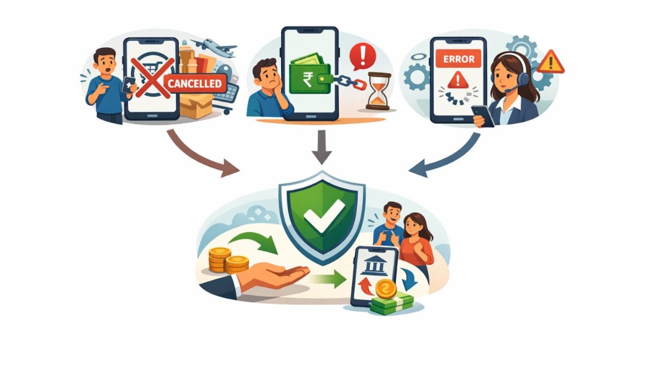 A reversal is automatic when a payment doesn't reach the receiver whereas refunds are processed by the merchant and may take a few working days. A reversal is automatic when a payment doesn't reach the receiver whereas refunds are processed by the merchant and may take a few working days.