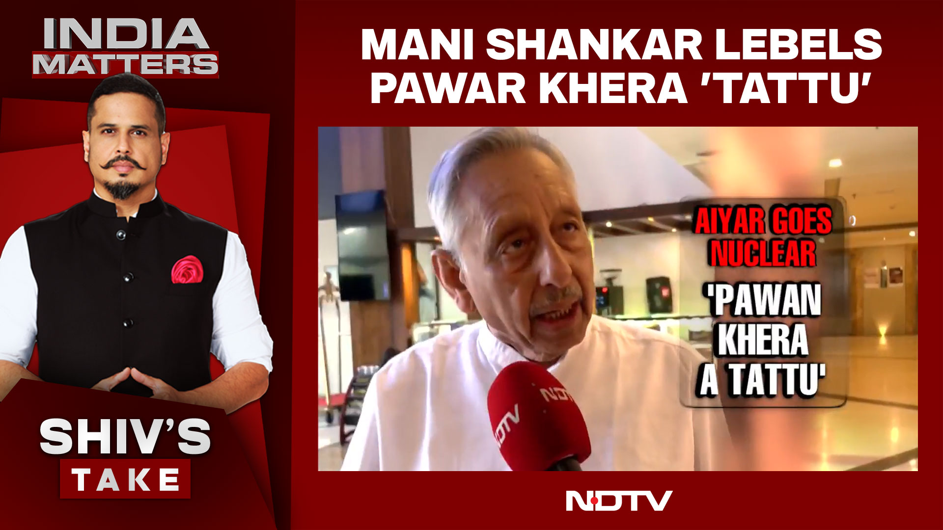 Mani Shankar Aiyar Escalates Attack On Congress, Hits Out At KC Venugopal, Pawan Khera