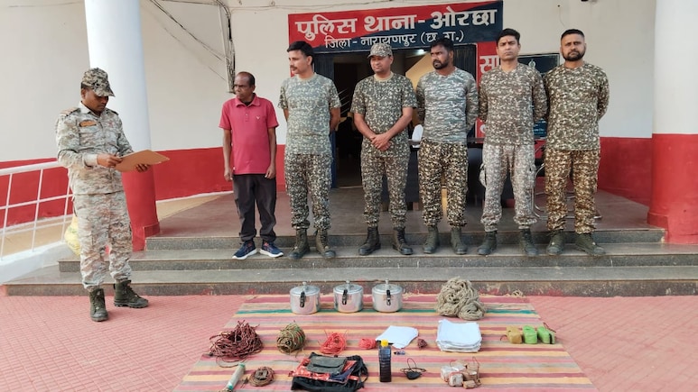 अबूझमाड़ के जंगल में नक्सलियों की बड़ी साजिश नाकाम, IED बनाने का सामान बरामद
