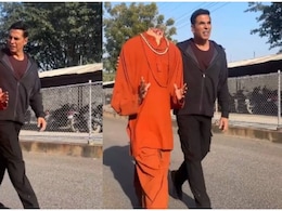 Bhoot Bangla : भगवा कपड़े पहने, बिना सिर वाले भूत के साथ मस्ती करते दिखे अक्षय कुमार, फैंस बोले- ये &lsquo;स्त्री 2&prime; का सरकटा तो नहीं