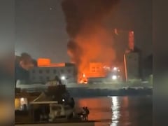 Fire Breaks Out In Naval Dockyard Building In South Mumbai
