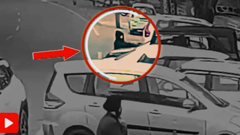 लक्की की हत्या CCTV में कैद: काली हुडी, चेहरे पर मास्क, शख्स ने थार में बैठे AAP नेता को मारीं 5 गोलियां