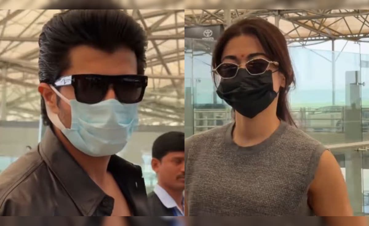 Viral: As Wedding Nears, Vijay Deverakonda And Rashmika Mandanna Spotted At Hyderabad Airport