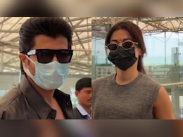 Viral: As Wedding Nears, Vijay Deverakonda And Rashmika Mandanna Spotted At Hyderabad Airport