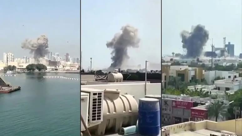 Missile Attack On US Navy Base In Bahrain As Chaos Grips Middle East