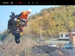 Watch: Rider Flies Off Hill's Edge In A Nightmare Accident