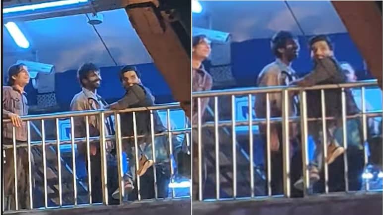 Viral Video: Kartik Aaryan Spotted Filming <i>Naagzilla</i> At Delhi Metro Station, Waves At Fans