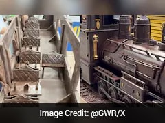 Men In Italy Set Guinness World Record By Making A Giant 55-Metre Chocolate Train