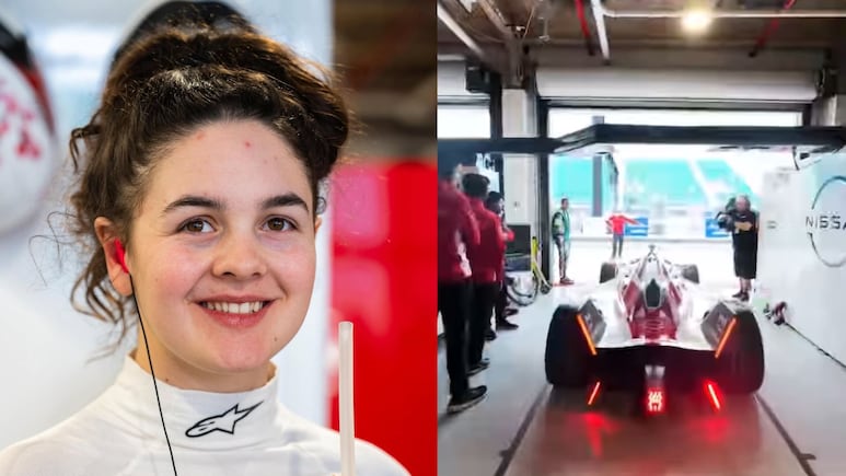 Nissan Formula E Driver Abbi Pulling Joins Viral Reel Trend: Watch