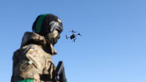Russia Pounds Kyiv With Missiles And Drones, Shaking City Centre And Injuring 10