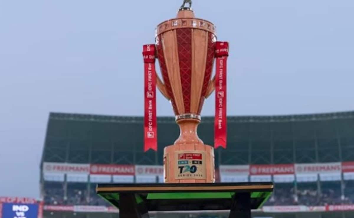 Not Just Another Cup: The India vs New Zealand T20I Series Trophy