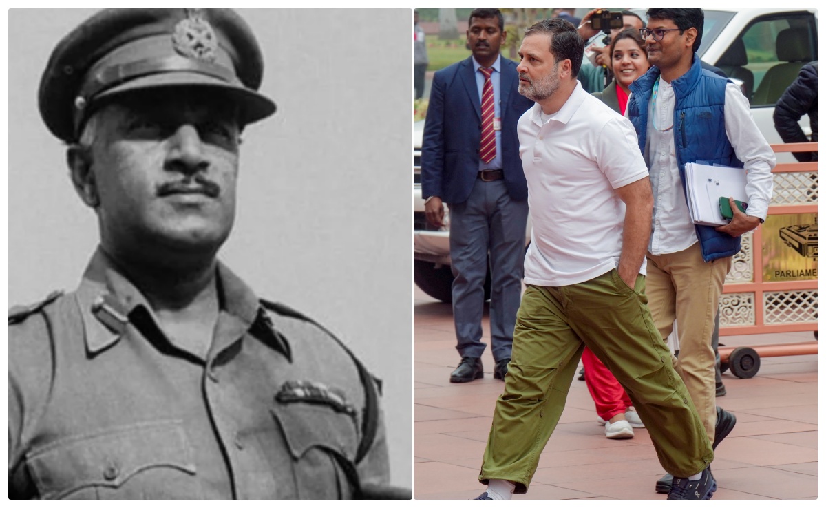 राहुल ने किया नरवणे का जिक्र तो बीजेपी ने जनरल थिमैया का नाम लिया, जानें कौन थे