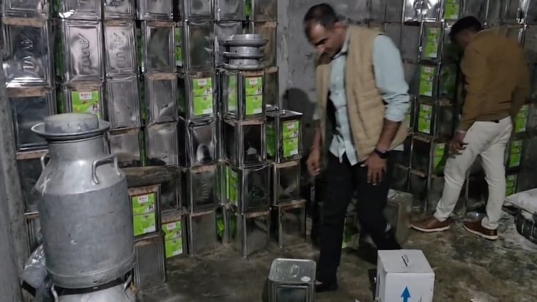 आंखों के सामने 5 मिनट में बना दूध, हैरान रह गई DST टीम; रोजाना हो रहा 80 हजार लीटर सप्लाई