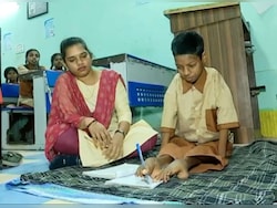 Born With Immobile Hands, Odisha Girl Writes Matric Exam With Foot