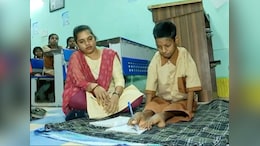 Born With Immobile Hands, Odisha Girl Writes Matric Exam With Foot
