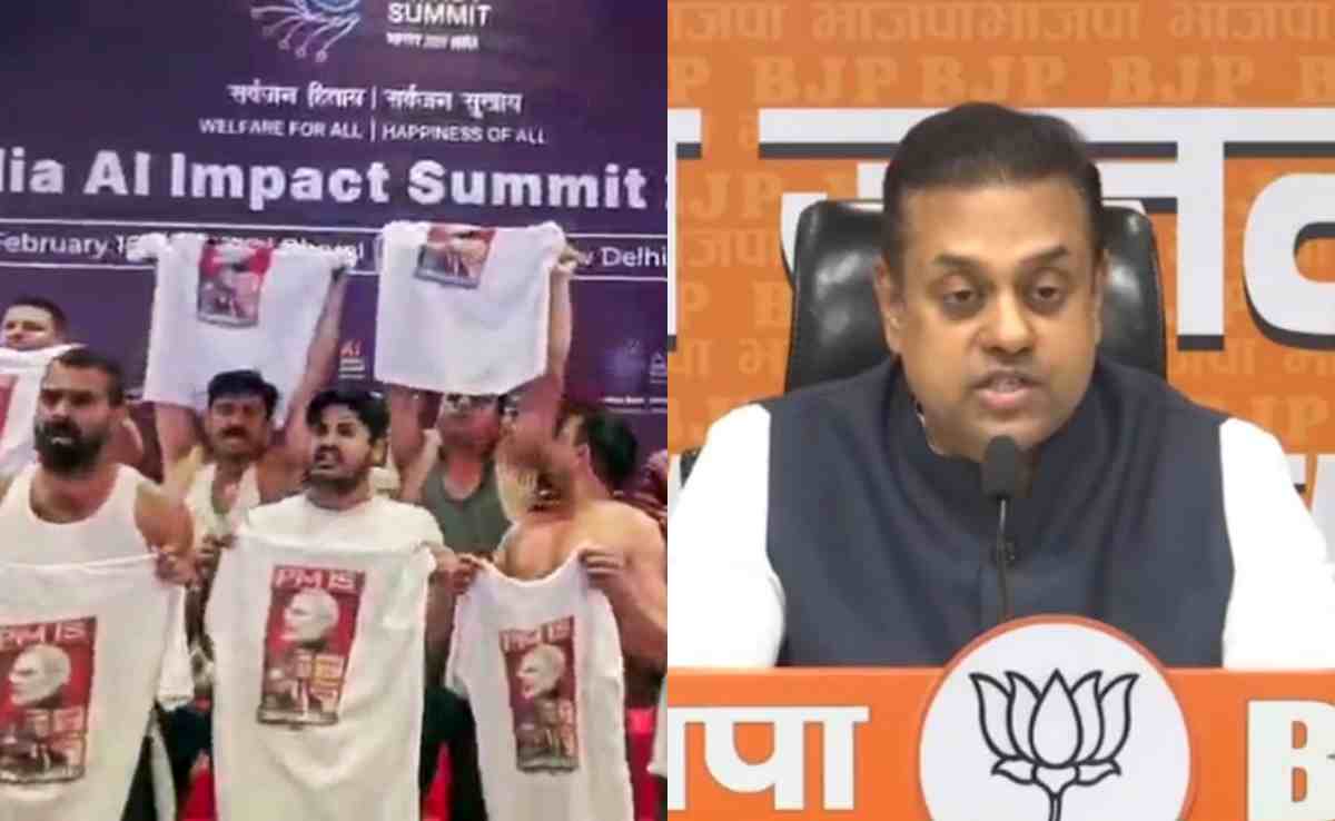 राहुल गांधी के घर रची गई AI समिट को बदनाम करने की साजिश... कांग्रेस के शर्ट उतार प्रदर्शन पर BJP का बड़ा हमला