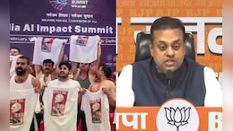 राहुल गांधी के घर रची गई AI समिट को बदनाम करने की साजिश... कांग्रेस के शर्ट उतार प्रदर्शन पर BJP का बड़ा हमला