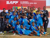 Indias U17 team Blanks Bangladesh 4-0 To Win SAFF U19 Womens Championship Title