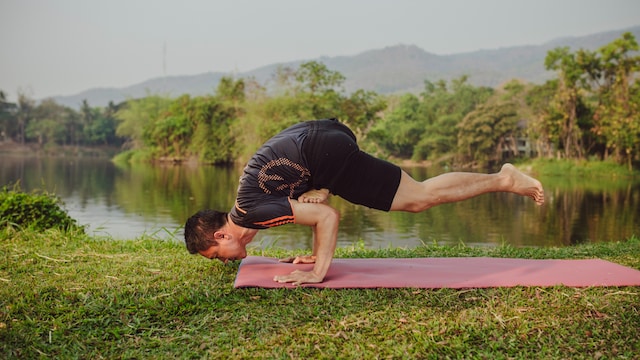 Bodyweight training means solely relying on your own body weight as resistance